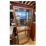 Oak Curio Cabinet