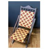 Victorian Eastlake Folding Chair