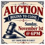 Auction Begins to Close: