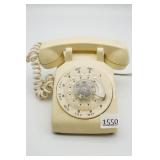 Cream Color Rotary Telephone