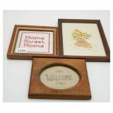 Collection of Cross Stitch Artwork (3)