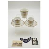 Department of the Navy Cup & Saucer Sets &