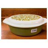 Pyrex Casserole Dish Verde w/ Lid