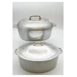 Wagner Ware & Kirbury Aluminum Roasters