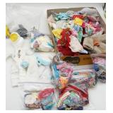 Large Collection of Barbie Style Doll Clothes
