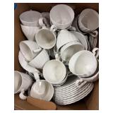 Assorted White Dishes