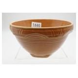 Yellowware Basket Weave Arch & Line Mixing Bowl