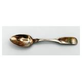 H. Lewish Coin Silver Spoon