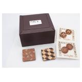 Rob & Cheryl Nettleton Parquetry Pins & Earrings