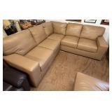 Ashley Furniture Contemporary Camel L Shaped