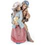 Porcelain Figurine "After Class" By Lladro