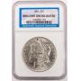 Coin 1896 Morgan Silver Dollar NGC Brilliant Unc.