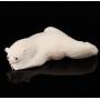 Walrus Tusk Bear Carving Inuit Dennis James