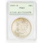 Coin 1885-O Morgan Silver Dollar PCGS-MS62