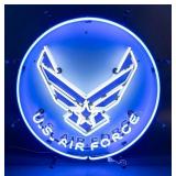 Vintage U S Air Force Neon Sign