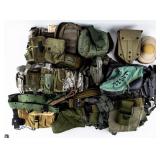 Mixed Lot Of Multi Era Surplus Military Gear