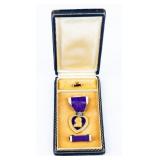 WWII Era Purple Heart Set With Original Box