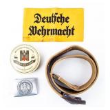 Lot Of Four German WWII Wartime Nazi Artifacts
