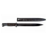Knife German WWII Kar 98 K Bayonet & Scabbard