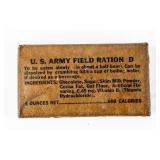 Wrigley Chocolate D ration Un-opened WWII