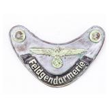 Original German Military Police Gorget WWII