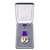 Vietnam Era Purple Heart Medal, Ribbon & Pin
