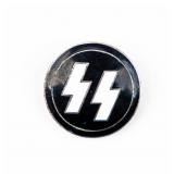 WWII SS Insignia Pin Featuring The Sig Runes