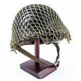 WWII U.S. M1 Helmet With Netting And Liner