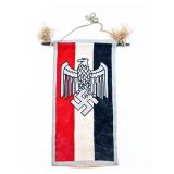 WWII-era German War Colors Reichsadler Wall Flag