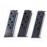 Lot of 3 Metal Walther .380 ACP Magazines
