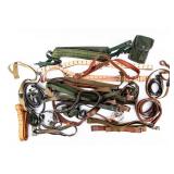 Lot of 20+ Military Belts, Slings, and Y-Harness