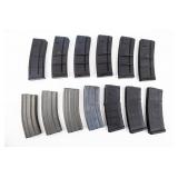 13 Ar-15 Mags Pmag, Stanag,Sig Standad 30 Rounders