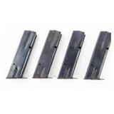 Lot Of 4 Metal CZ75 Hi-cap Magazines In 9mm