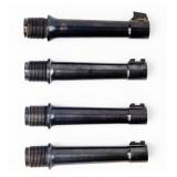 Luger P08 9mm Barrels Lot of 4, 100mm Military