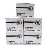 Ammo Winchester 30 Carbine 110gr FMJ 250 Rounds