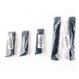 Lot of 5 Glock Magazines 3 G17 / 2 Extended 32 Rnd