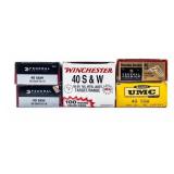 Ammo 250 Rounds Of .40 S&W Fmj & 20 Hollow Points