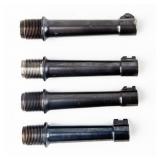 Luger P08 9mm Barrels Lot of 4 All 100mm Army