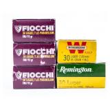 Ammo 250 Rounds Fiocchi, Rem. & Win. 7.65 Para.