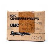 5,000 Remington UMC Large Pistol Primers No. 2 1/2