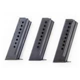 Lot Of 3 Sig Sauer P220 9mm Magazines Single Stack