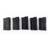 Lot of 5 German HK G3 Magazines Dated 04/90