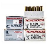 Ammo 44 Remington Magnum 135 Rounds Plus More