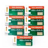 Ammo 9mm Makarov Ammunition Sellier & Bellot 95 Gr