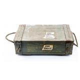 Ammo Crate Of Israeli Mauser Ammo Aprox. 59.8 Lbs