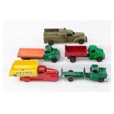 Lot Of 5 Vintage Toy Trucks