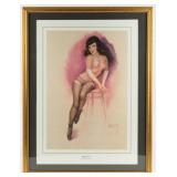 Artwork Drawing "Betty" by Mac PhersonSigned