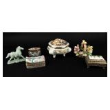 Mixed Lot of 6 Italian- & Asian-Styled Keepsakes