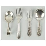 Lot of 4 Sterling Silver Children