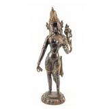 Art Bronze Statue of the Buddhist Goddess Tara